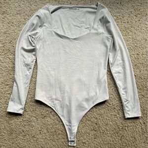 Abercrombie long sleeve bodysuit